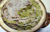 ハクサイ（白菜）の年輪鍋